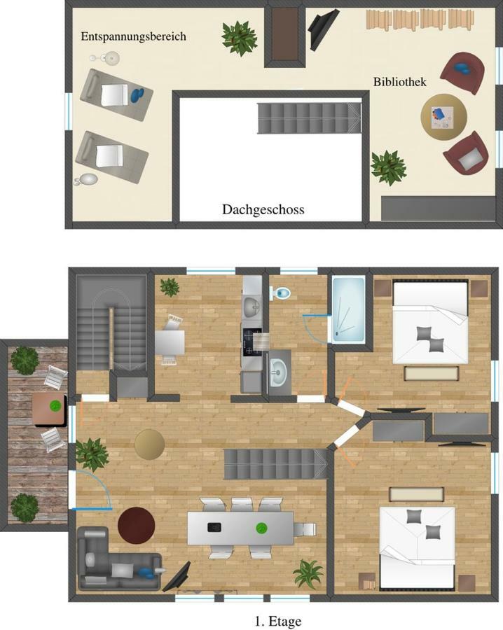 Spreewaldferienhaus - Urlaub Lübben Екстериор снимка